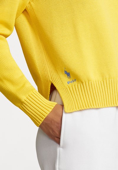 Polo Ralph Lauren COTTON CREWNECK SWEATER - Strikkegenser - sunfish yellow