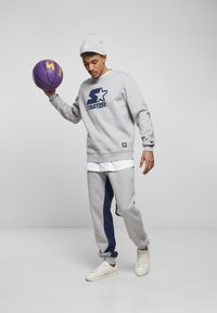 Starter LOGO CREWNECK - Sweatshirt - heathergrey