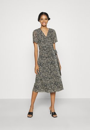 LOURDES WRAP DRESS - Day dress - beige