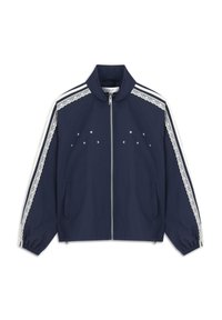 STUDDED PRINT - Lichte jas - navy