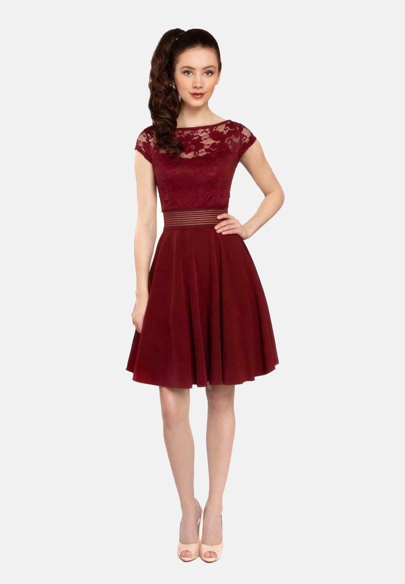 Felanitx Cocktailkleid/festliches Kleid - bordeaux - Zalando.de
