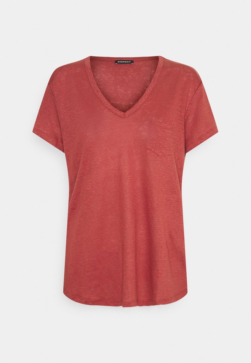 Repeat T-shirt basique - red