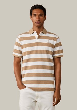Hackett London, HACKETT LONDON POLO SHIRT HERITAGE H STR POLO - Polo - camel beige