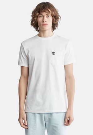 DUNSTAN RIVER POCKET TEE - T-shirt basique - white