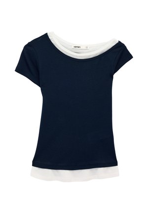 Koton, BASIC SLIM FIT T-SHIRT . - T-shirts basic - dark blue