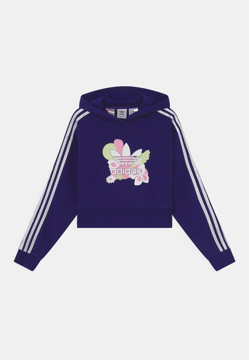 adidas Originals CROPPED HOODIE - Hoodie - legacy indigo