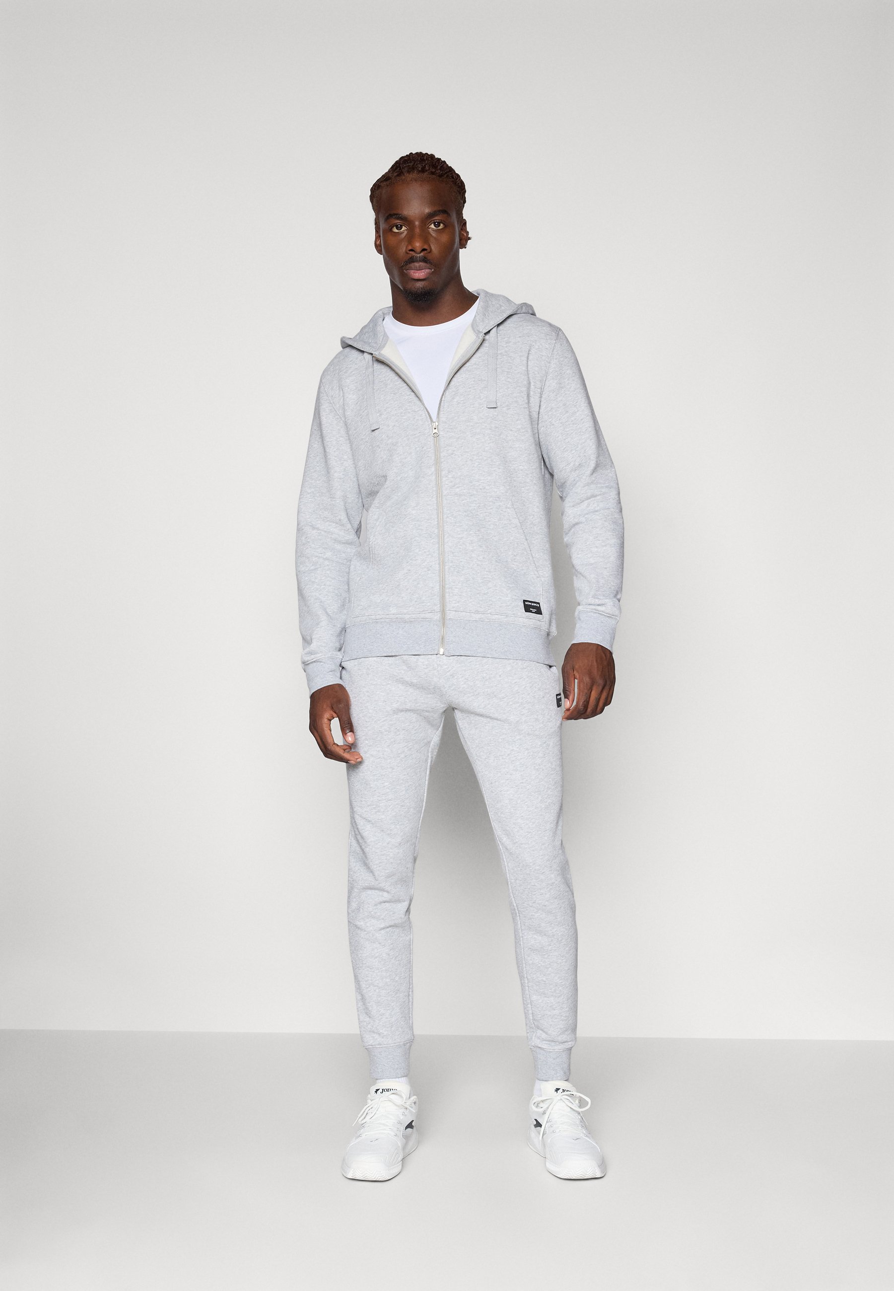 Survêtement Homme 2 Pièces – Sweat à Capuche Zip Et Pantalon – Grandes Tailles, Poche Kangourou, Décontracté - 2