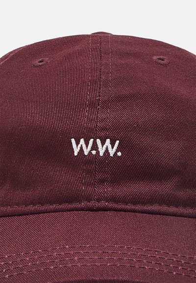 WOOD WOOD WWLOW PROFILE TWILL CAP - Boné - dark rust