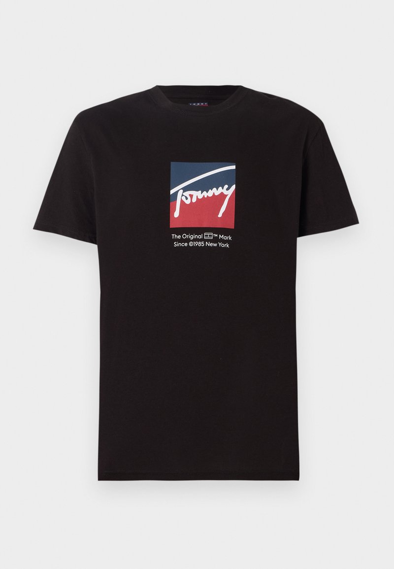 Tommy Jeans T-shirt z nadrukiem czarny