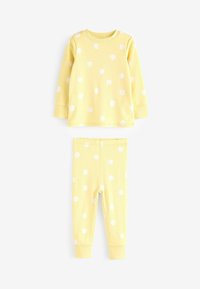Next STAMPY 3 PACK - REGULAR FIT SET - Pyžamová sada - neutral yellow flower heart