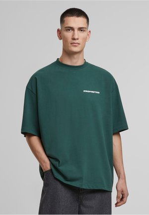 TEE - Print T-shirt - britishracinggreen