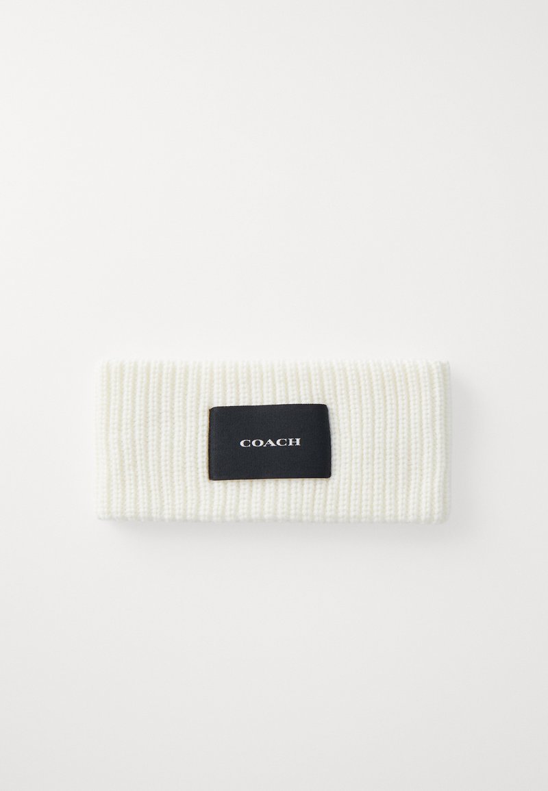 COACH PATCH HEADBAND - Grijači za uši - chalk