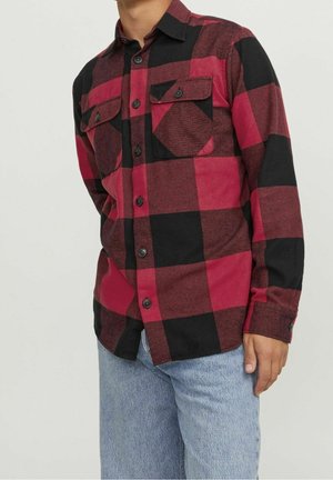 Leichte Jacke - mottled red