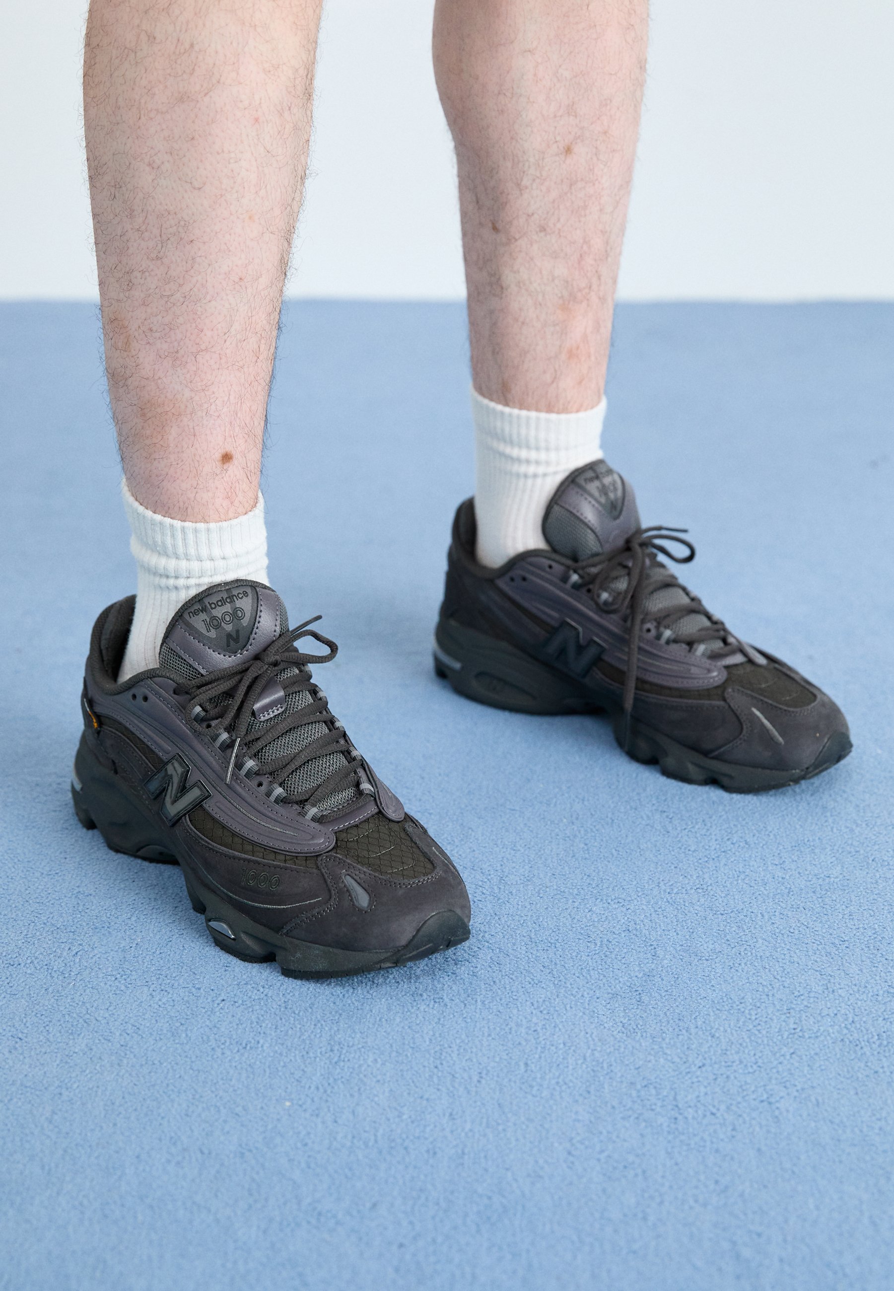 ★New Balance★ M1000 UNISEX - Running shoes - Black Cement Trainers New Balance Unisex M1000LA Black/ Black | Sneaker