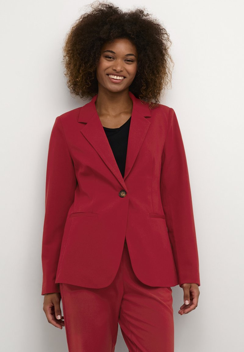 Kaffe SAKURA Blazer sun dried tomato/rojo Zalando.es