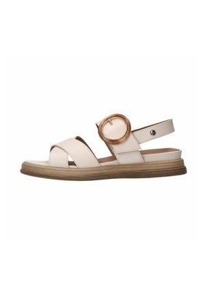 MIT SCHNALLE - Sandalen - weiß