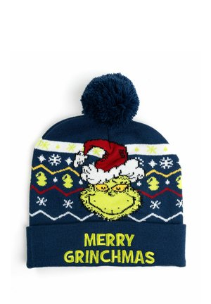 United Labels THE GRINCH WINTER MIT BOMMEL - Beanie - blau