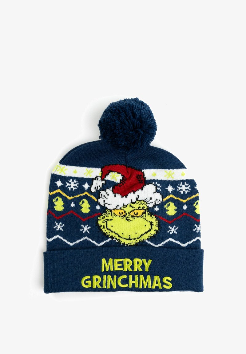 United Labels THE GRINCH WINTER MIT BOMMEL - Berretto - blau
