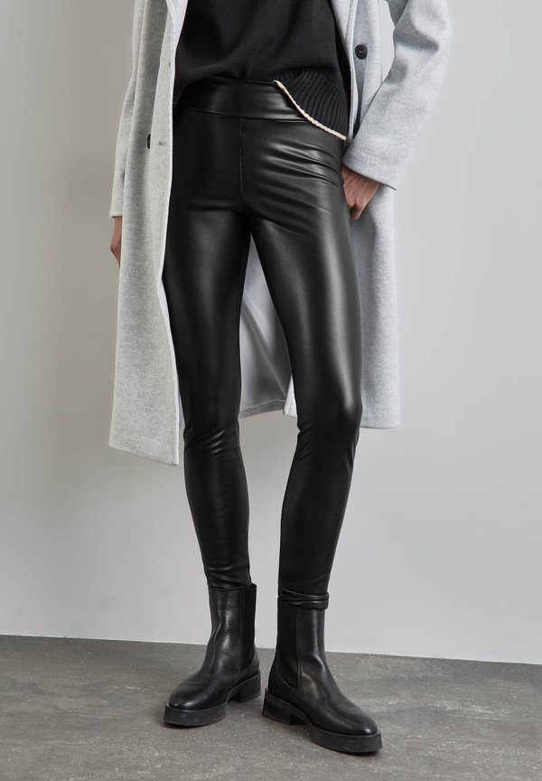 BESCHICHTETE  - Leggings - Hosen - schwarz