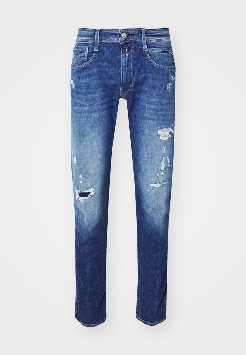 Replay Slim fit jeans blauw denim/bluedenim