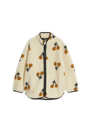 WITH CHERRY   - Fleecetakki - beige