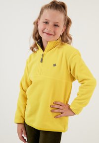 LELA REGULAR FIT - Felpa in pile - yellow