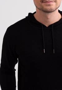 CASH-MERE Felpa con cappuccio - schwarz