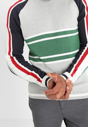 Jersey de punto - mottled light grey