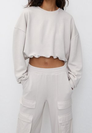 PULL&BEAR, Sweatshirt - light grey
