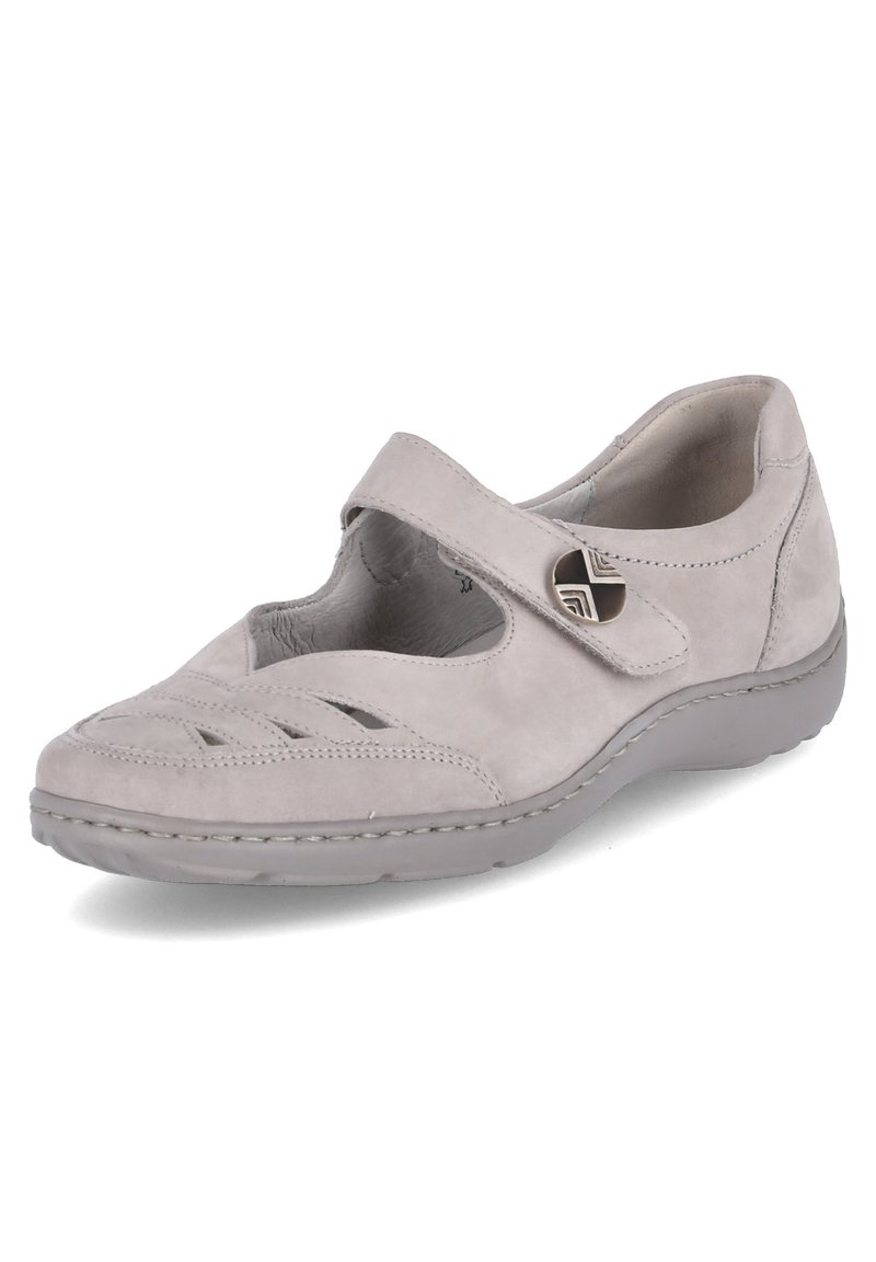 Waldläufer Slipper - grau