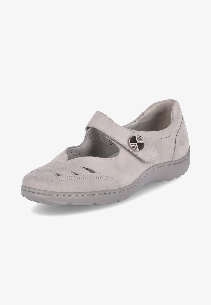 Waldläufer Slipper - grau