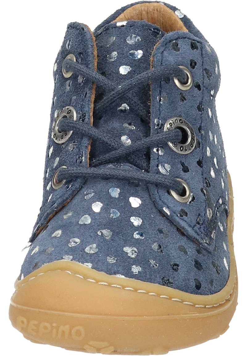 Kinder Klettschuhe | Pepino DOTS Sportlicher Schnürer blau - VP45957 Kinder Klettschuhe | Pepino DOTS Sportlicher Schnürer blau - VP45957