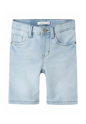 THEO - Shorts vaqueros - light blue denim