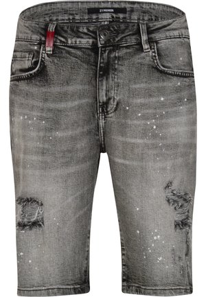 2Y Premium, Jeansshort - washed grey