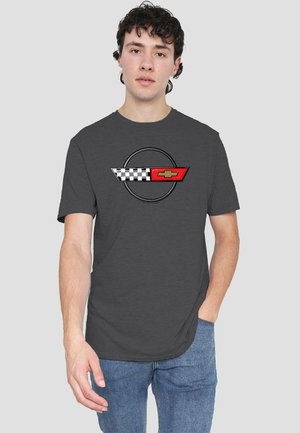 CHEVROLET GEN VETTE LOGO - T-Shirt print - anthracite