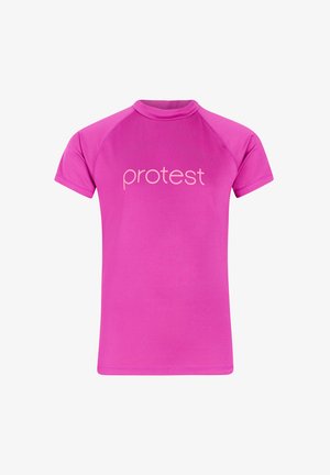 Protest, SURF SHORT SLEEVE PRTSENNA JR - T-shirt de surf - punch pink