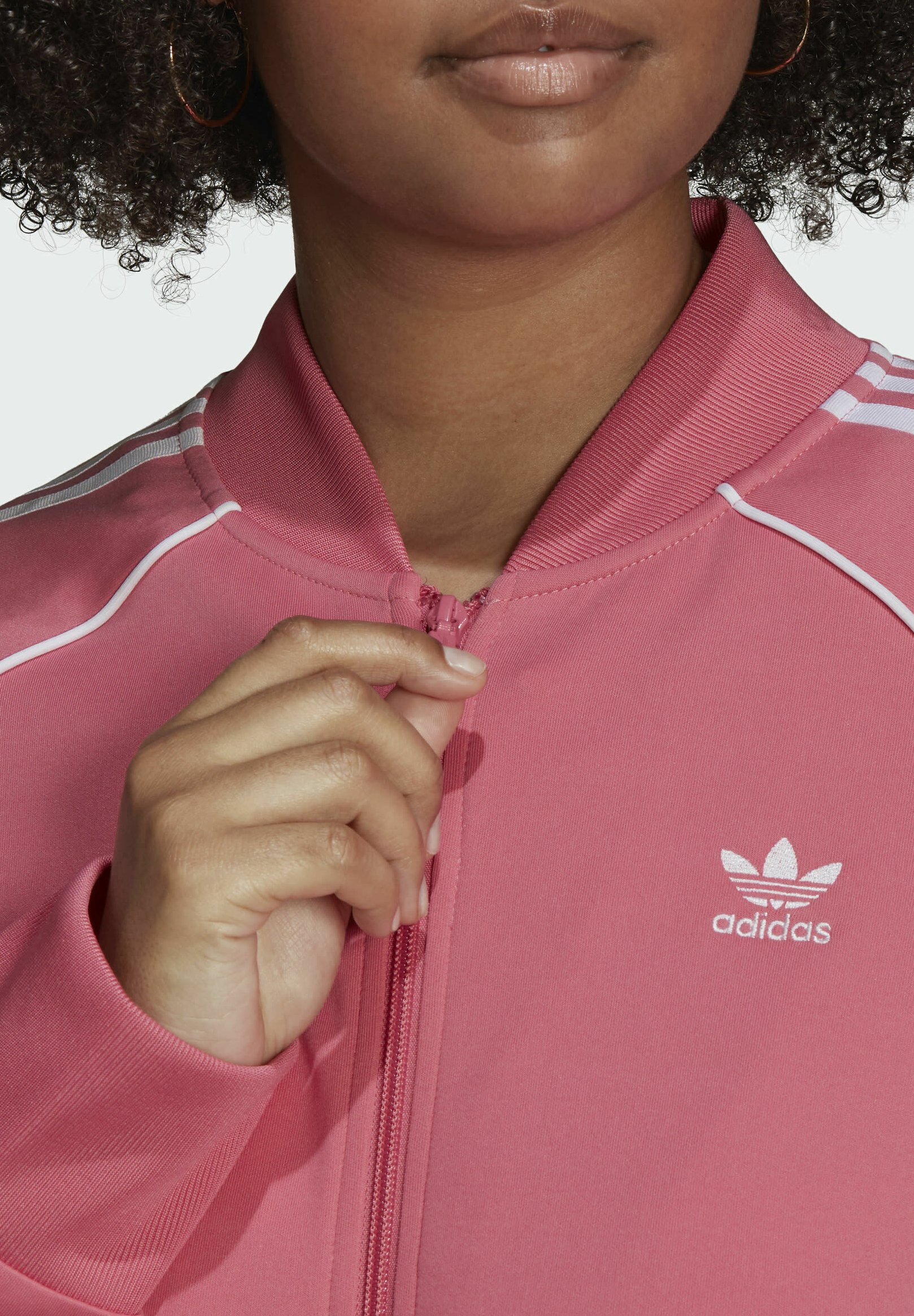 adidas bomber jacket pink