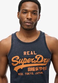 Superdry & Co VINTAGE LOGO CALI - Top - eclipse navy
