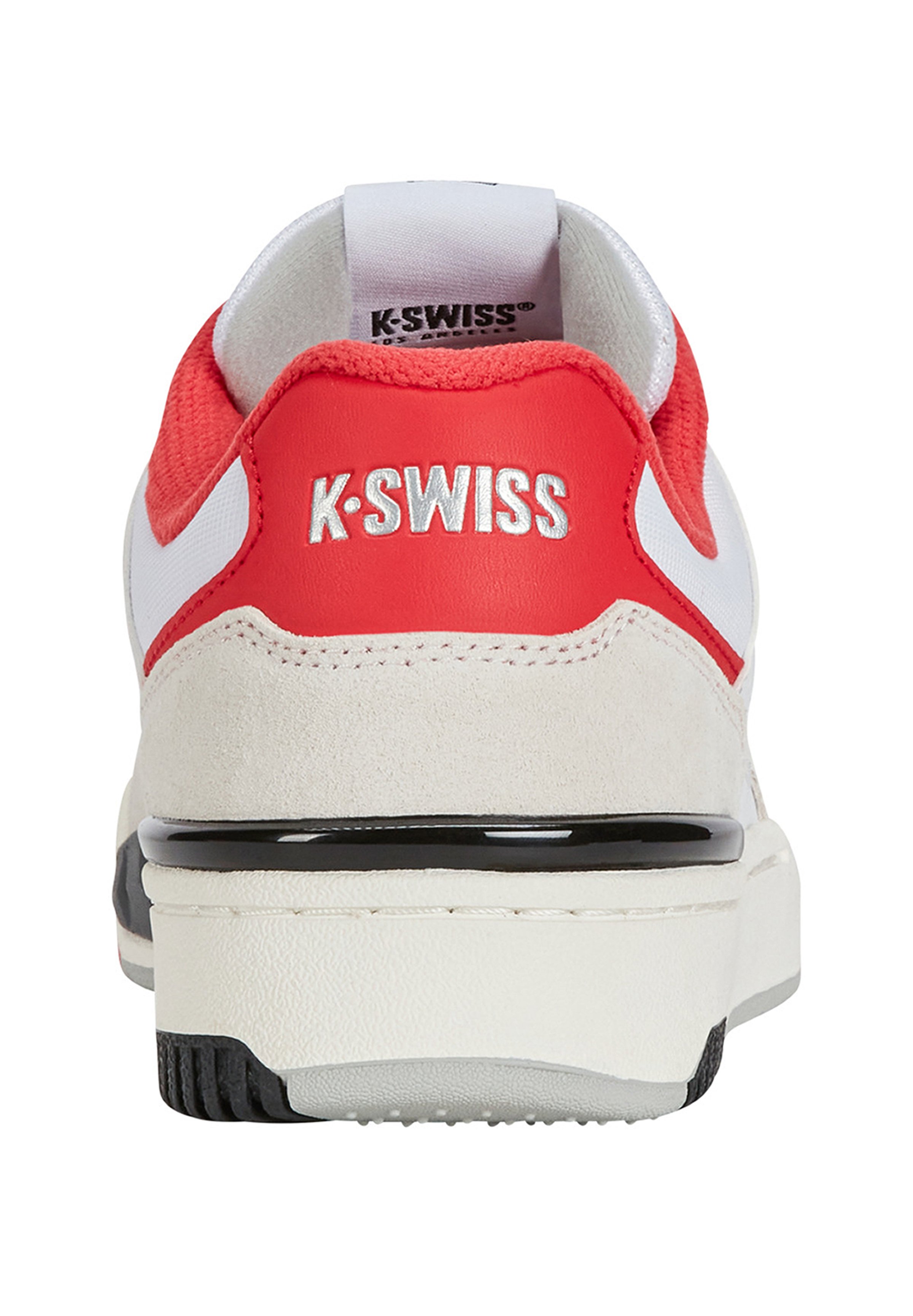K-Swiss Herren K-varsity Sneaker – Im Vintage-Tennis-Design, Mit Mesh/Suede-Obermaterial, Leicht & Atmungsaktiv