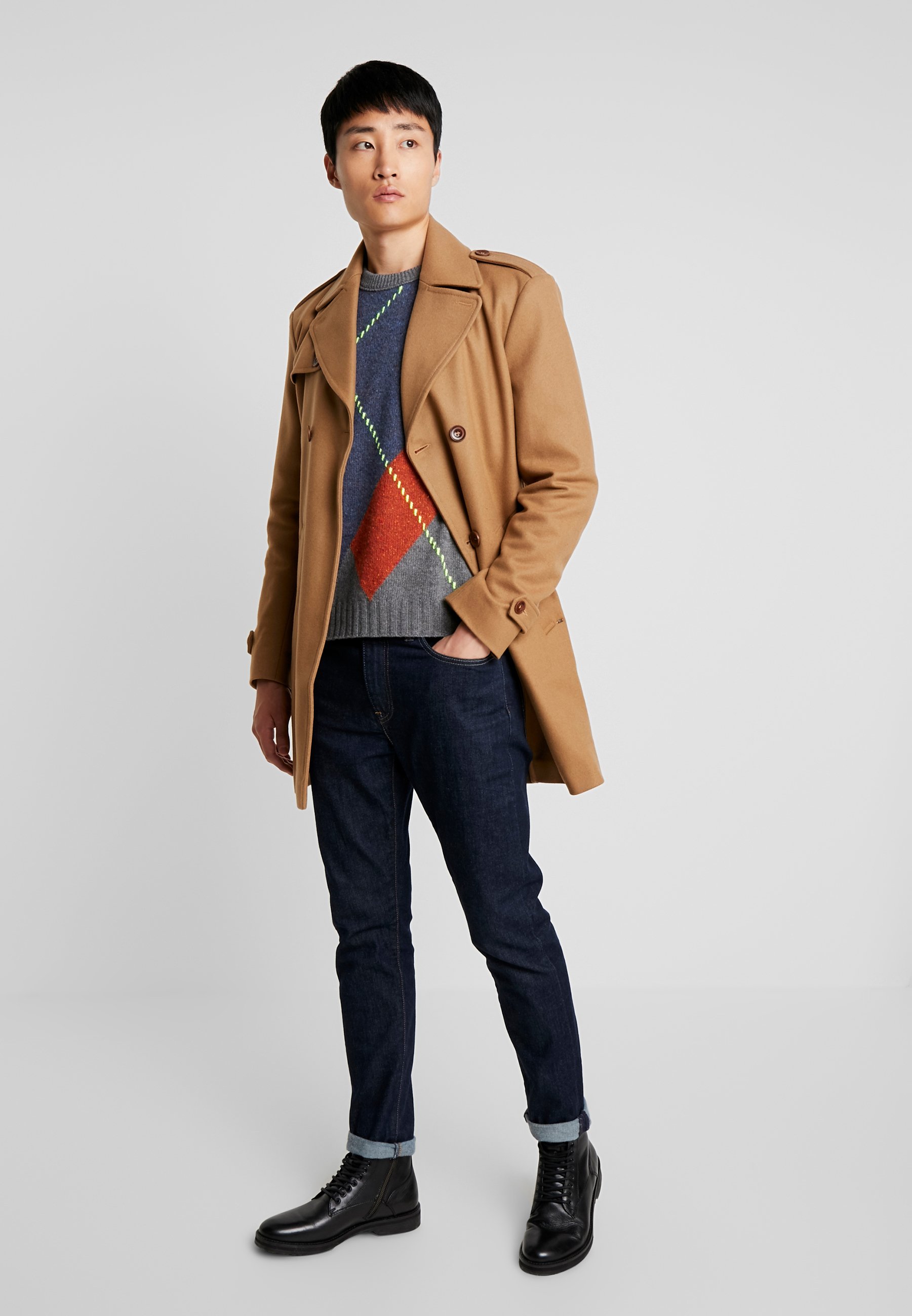 Bertoni MALMÖ Kåpe frakk camelbeige Zalando.no Bertoni MALMÖ Kåpe frakk camelbeige Zalando.no
