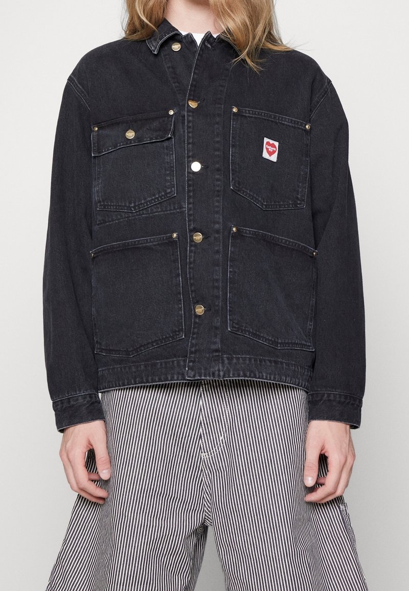 Carhartt WIP Giacca di jeans - black denim