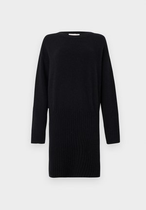CLOSED CREW NECK MINI DRESS - Jumper dress - black