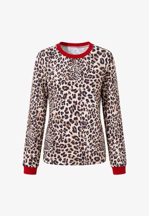 faina, FAINA LONGSLEEVE - Hosszú ujjú felső - brown