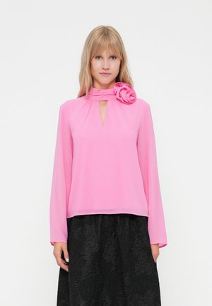 JDYNOMI HIGH NECK ROSE - Bluse - pink cosmos