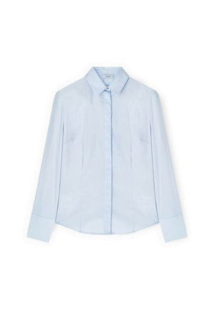 Motivi, CAMICIA CON BOTTONI NASCOSTI - Hemdbluse - azzurro