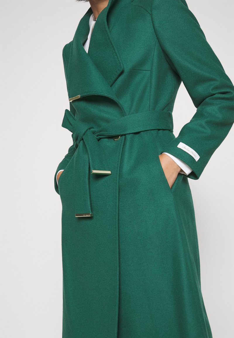 Chelsyy Coat Green Ted Baker Coat Dark Green Ted Baker Rose Mantel