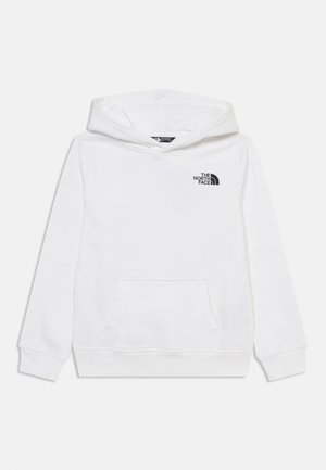 The North Face TEEN REGULAR HOODIE - Sweatshirt - white/black