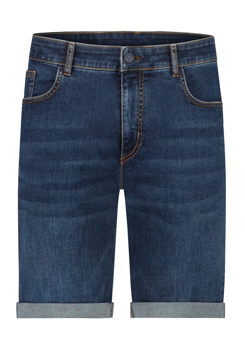 State of Art Jeansshort donkerblauw denim