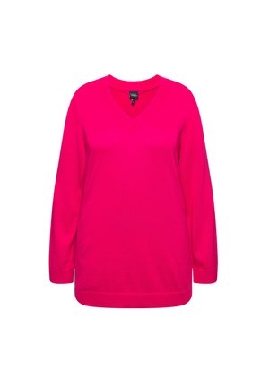 Ulla Popken Pullover - red pink