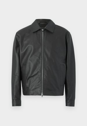 JACKET - Leather jacket - nero